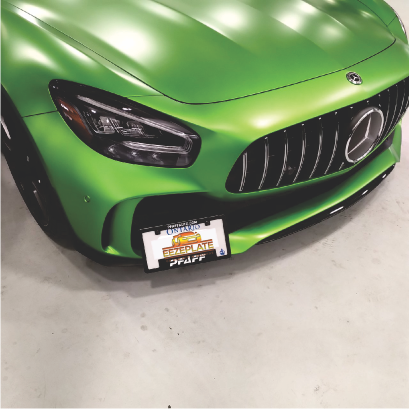 EezePlate - Quick Release, No Drill Front License Plate System