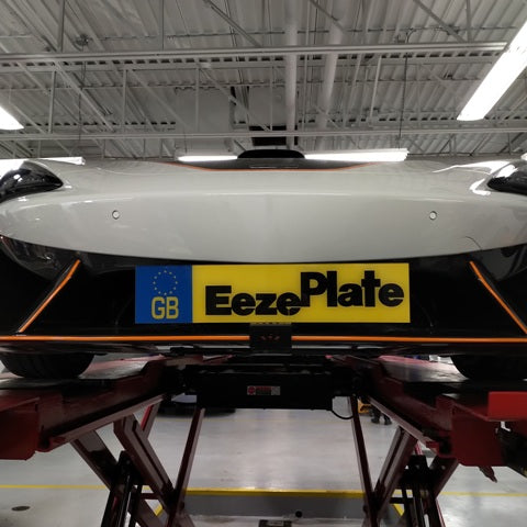 EezePlate - Quick Release, No Drill Front License Plate System